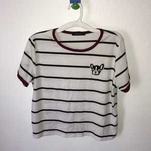 Black & White Stripe Shirt